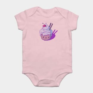 Happy Cupcake Baby Bodysuit